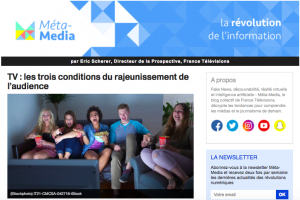 TV : les trois conditions du rajeunissement de l'audience par Eric Scherer via Méta-media